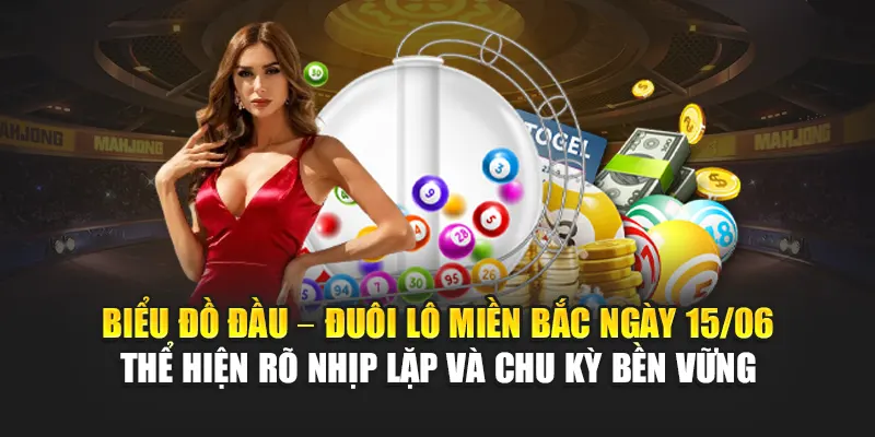 Biểu đồ đầu – đuôi lô miền Bắc ngày 15/06 thể hiện rõ nhịp lặp và chu kỳ bền vững