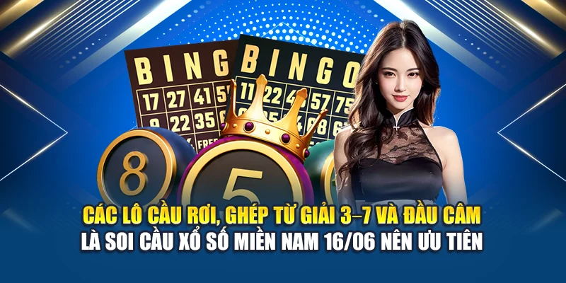Soi Cầu Xổ Số Miền Nam 16/06 - Dữ Liệu Chuẩn Xác Từ W88 1 Các lô cầu rơi, ghép từ giải 3–7 và đầu câm là soi cầu xổ số miền Nam 16/06 nên ưu tiên.
