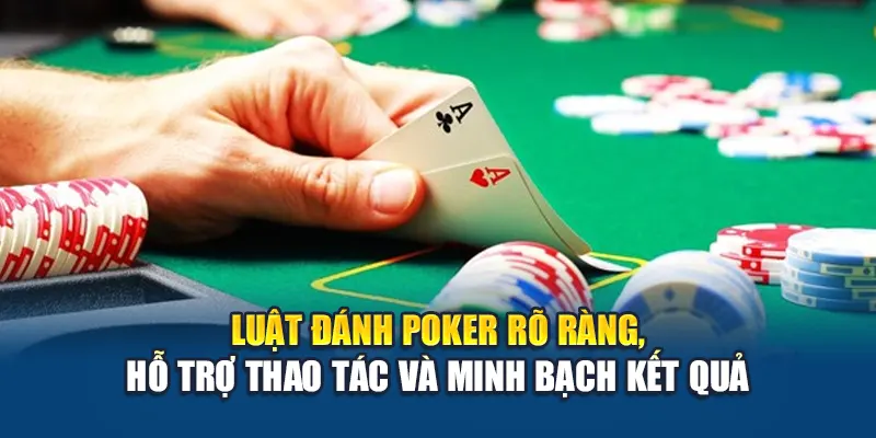 Luật Đánh Poker W88 Được Thiết Kế Rõ Ràng Và Dễ Tiếp Cận 1 Luật đánh poker rõ ràng, hỗ trợ thao tác và minh bạch kết quả
